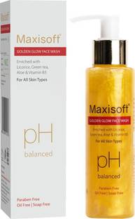Maxisoft Golden Glow Facewash - 100 ml Pack of 1 Face Wash