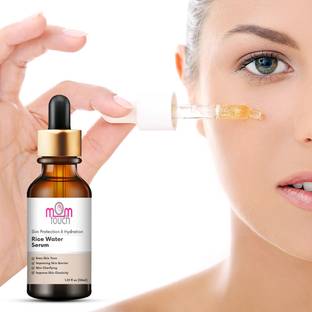 mom touch Rice Face Serum for Glowing Skin With Rice Water & Niacinamide for Glass Skin Face Wash