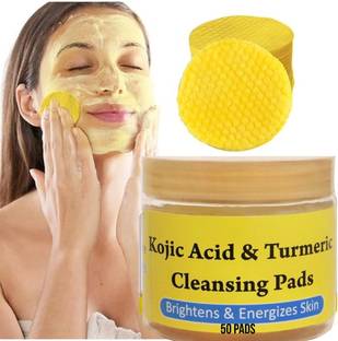 luminours kojic acid and turmeric cleansing pads-AXZ  50 pcs Face Wash