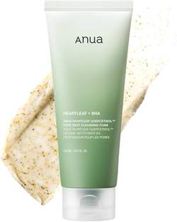 ANUA Heartleaf BHA quercetinol pore deep cleansing foam Face Wash
