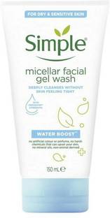 Simple MICELLAR FACIAL GEL FACE WASH Face Wash