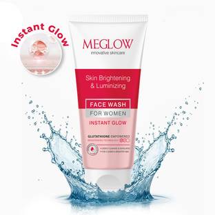 meglow Skin Brightening  with Glutathione | Glow Boost & Spot Reduction Face Wash