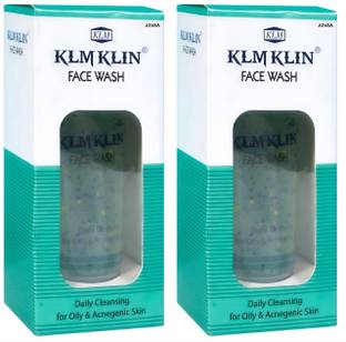 Jovaa KLM KLIN FACEWASH 100ML PACK OF 2 FOR DAILY CLEANSING FOR OILY & ACNEGENIC SKIN Face Wash