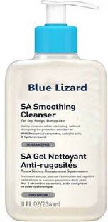 Blue Lizard SA Smoothing Cleanser Dry Skin Face Wash