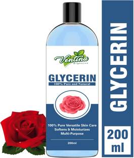 Ventina Organics 100% Pure & Natural Glycerine for Beauty, Hair and Skin Care Face Wash