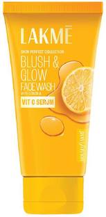 Lakmé Blush & Glow Lemon Freshness Gel  with Lemon Extracts Face Wash
