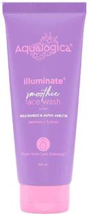Aqualogica Illuminate+ Smoothie  with Wild Berries and Alpha Arbutin Face Wash