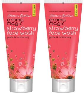 Aroma Magic Strawberry  100 ml pack of 2 Face Wash
