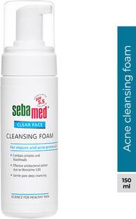 Sebamed Clear Face Cleansing Foam | pH 5.5 I Combats Pimples, Blackheads Face Wash