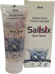 salisix Salicylic Acid & Triclosan 2 pic  (120 ml) Face Wash