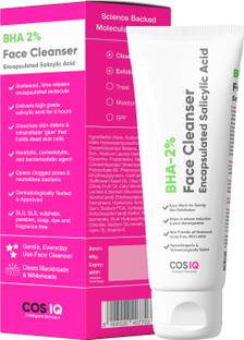 Cos-IQ BHA Salicylic Acid Face wash 2% For Acne & Pimple, Glowing Skin friendly Face Wash