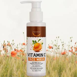 Snow ferry Vitamin C  for Glowing and Radiant Skin with Oil Control and Anti Acne Benefits for All Skin Types Face Wash
