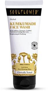 Soulflower Kumkumadi for Clear & Glowing Skin | Dark Spots & Acne | Face Wash