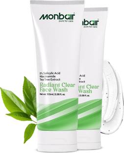 MONBAIR Radiant clear Face wash combo 200ml Face Wash