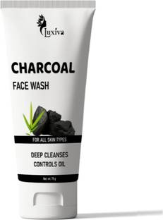luxiva Charcoal  for Deep Cleansing & Oil Control – Anti-Pollution Formula Face Wash