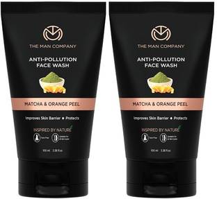 THE MAN COMPANY Anti-Pollution Cleanser for Oily Skin | Reduces Pimples, Blackheads & Dark Spots | Men's Face Wash