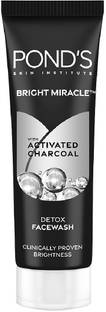 POND's Bright Miracle Detox Facewash with 10X Power of Charcoal Face Wash