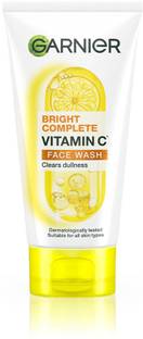 GARNIER Bright Complete Vitamin C  | Cleanser for Brighter and Glowing Skin Face Wash