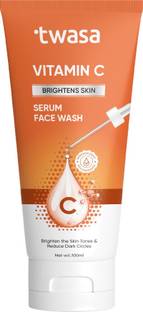 Twasa Vitamin C Serum  For Skin Brightening, Even Skin Tone & Reduce Dark Circles with Niacinamide | For All Skin Types Face Wash