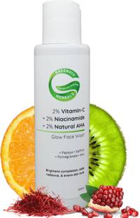 Greenviv 2% Vitamin C + 2% Niacinamide + 2% Natural AHA Glow  | Brightens Complexion Face Wash