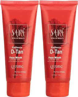SARA SOUL OF BEAUTY Radiance D-Tan Face Wash