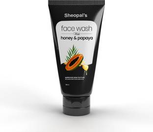 Sheopals Honey And Papaya | Face wash For Dry Face| Hydrate Dry Skin| Skin Nourishment| Reduce Tanning And Pigmentation| Removes Dry Skin Cells| Suitable For Men and Women Face Wash