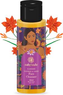 ashpveda Saffron & Neem  Deep Pore Cleansing, Acne, Pigmentation & pH Balance Face Wash