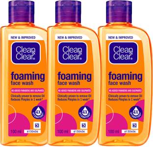 Clean & Clear Oil Free Foaming Face Wash