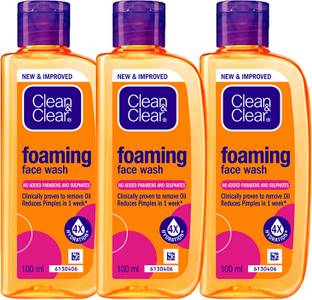 Clean & Clear Oil Free Foaming Face Wash