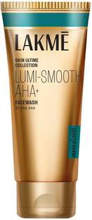 Lakmé Lumi-Smooth AHA+ Facewash with 2% Salicylic Acid-Lactic Acid Face Wash