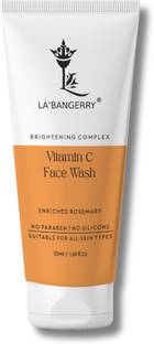 La'bangerry Vitamin C  with Rosemary and Niacinamide | For Brighter Glow | Reduces Black & White heads | Prevents Acne and Pimples Face Wash