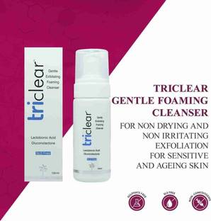 TRIKONA TRICLEAR Gentle Foaming Cleanser-Gluconolactone Face Wash