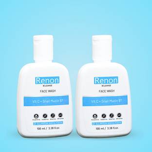 Renon Snail Mucin Facewash| Sulphate and Paraben Free| All Skin Type Face Wash