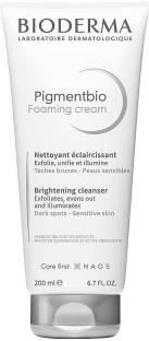 BIODERMA Pigmentbio Foaming Cream Brightening Exfoliating Cleanser (Face & Body Wash) For Brightened Skin Face Wash