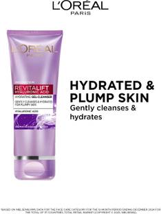 L'Oréal Paris Revitalift Hyaluronic Acid Gel  For Hydrated and Plump Skin Face Wash