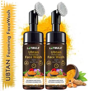 Latibule Ubtan Natural with Turmeric & Saffron for Tan Removal and Skin Brightening  Face Wash