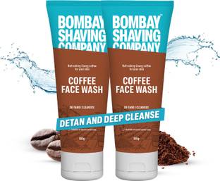बॉम्बे शेविंग कंपनी Brightens Dull Skin and Detans with Coffee and Antioxidant Formula for Men फेस वॉश