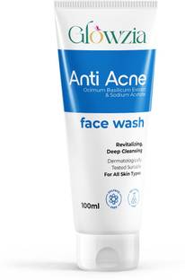 glowzia Anti Acne Facewash for Oily & Acne Prone Skin – Pimple Control & Oil Control Face Wash