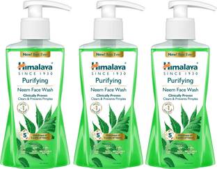HIMALAYA Purifying Neem|Clinically proven to fight against acne and pimples|Gently cleanses|100% naturally derived Neem Face Wash