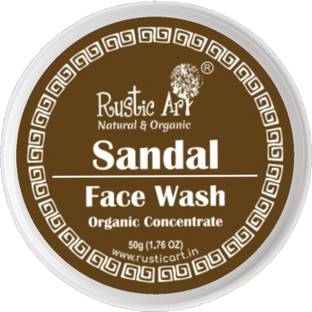 RUSTIC ART Organic Sandal  Concentrate for Detanning Face Wash