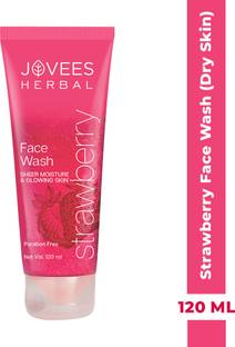 JOVEES Strawberry , Deep Moisturising Facewash – Normal to Dry Skin – Paraben Face Wash