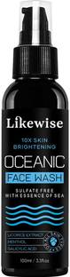 Likewise Fights Acne & Pimples, Oil Control, Cooling & Refreshing Feel, 10x Skin Brightening For All Skin Type with Salicylic Acid | Oceanic  Face Wash