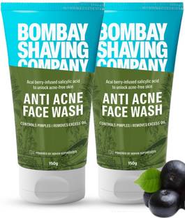 BOMBAY SHAVING COMPANY Anti Acne Facewash for Men | Oily and Combination Skin for Acne & Pimple control Face Wash