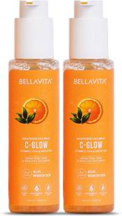 BELLAVITA Vitamin C  Pack of 2 for Oil Control, Skin Brightening & Cleansing Face Wash