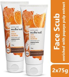 ASSURE Natural Face Scrub is enriched with papaya pulp extract Face Wash