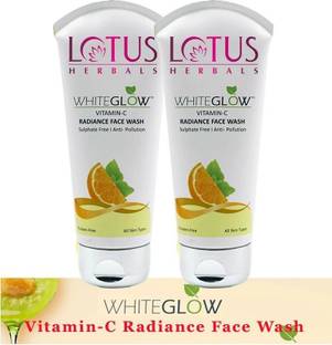 LOTUS HERBALS WhiteGlow Vitamin-C Radiance  ( Pack of 2 ) ( 50gm* 2 ) Face Wash