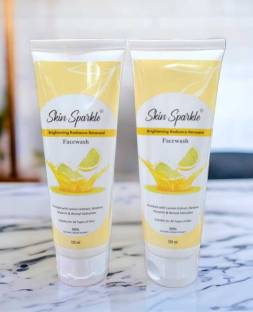 SKIN SPARKLE Lemon Gel  For Spot Removal, Skin Brightening Pack Of 2 Face Wash