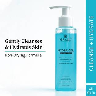 Grass Hydra Gentle Skin Cleanser With Aloevera & Niacinamide For Refreshed & Glowing Face Wash