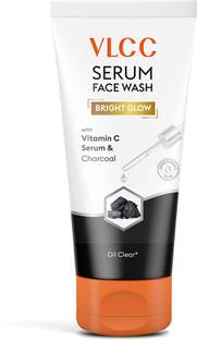 VLCC Serum Facewash with Vitamin C Serum & Charcoal for Oil Control & Bright Glow Face Wash