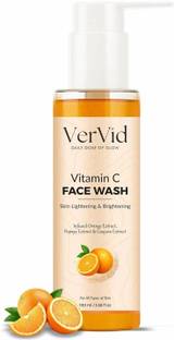 Vervid Vitamin C  for Brighter Radiant Skin – Deep Cleansing Gentle Face Face Wash